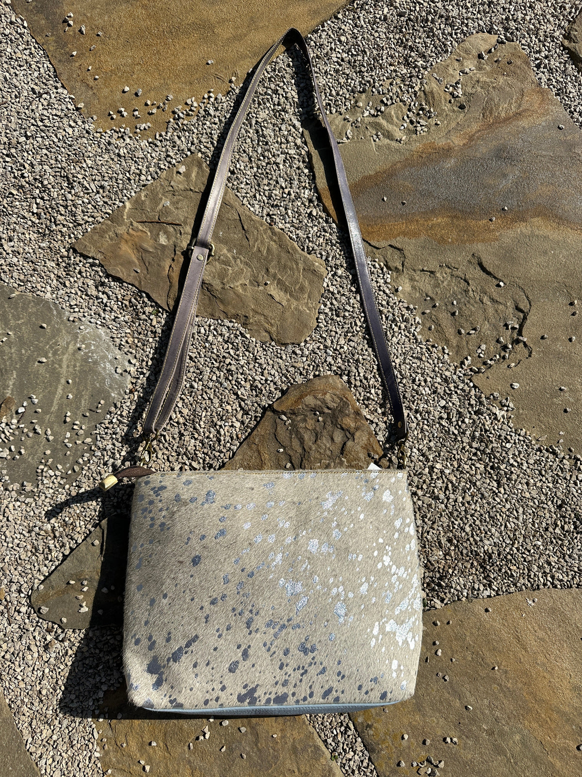 Cowhide Crossbody Western Bag