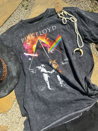 Mineral Washed Pink Floyd Band Tee