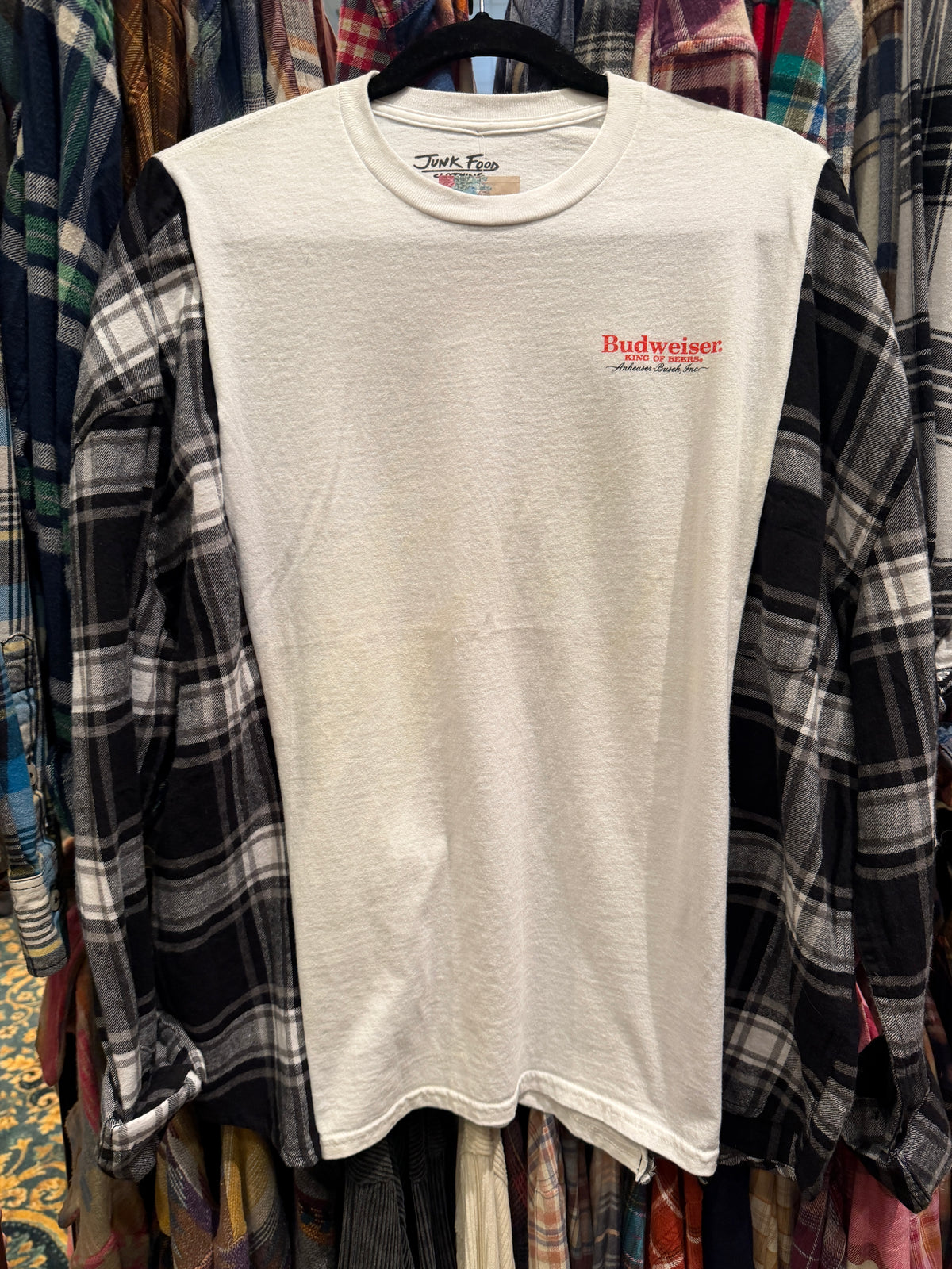 Classic Beer T-Shirt Flannel