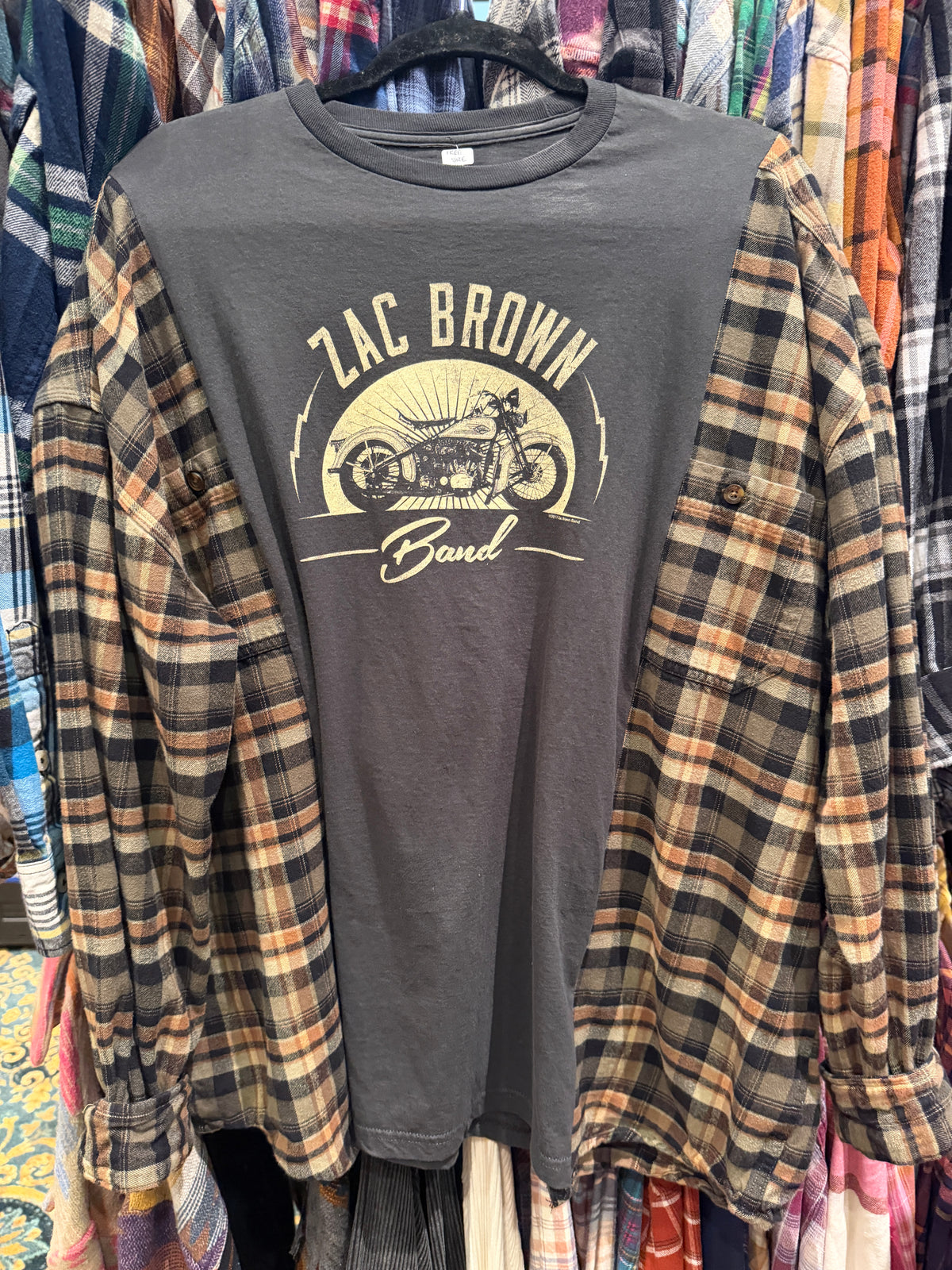 Country Artist T-Shirt Flannel