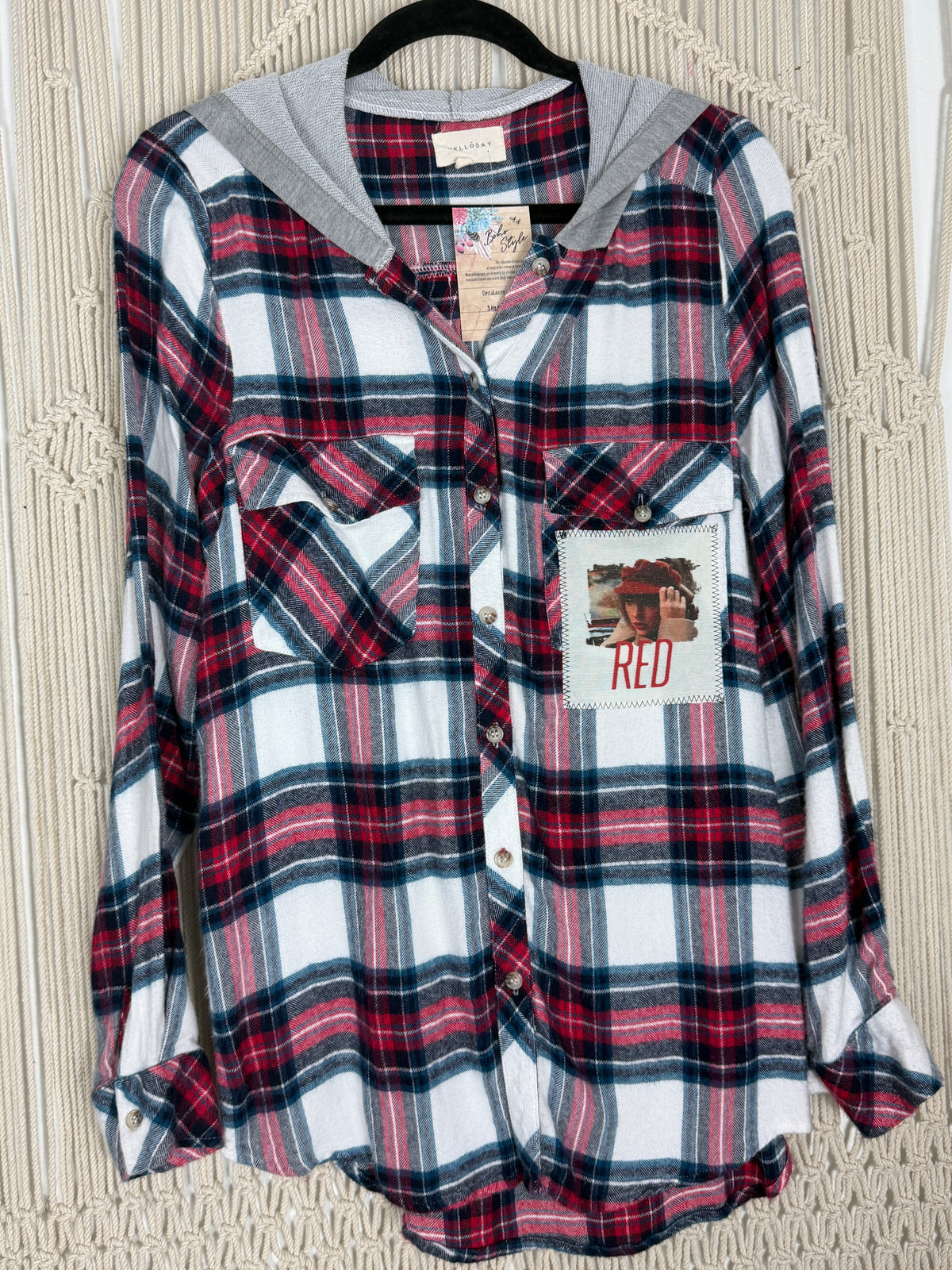 Scarlet Classic Hooded Flannel - Small