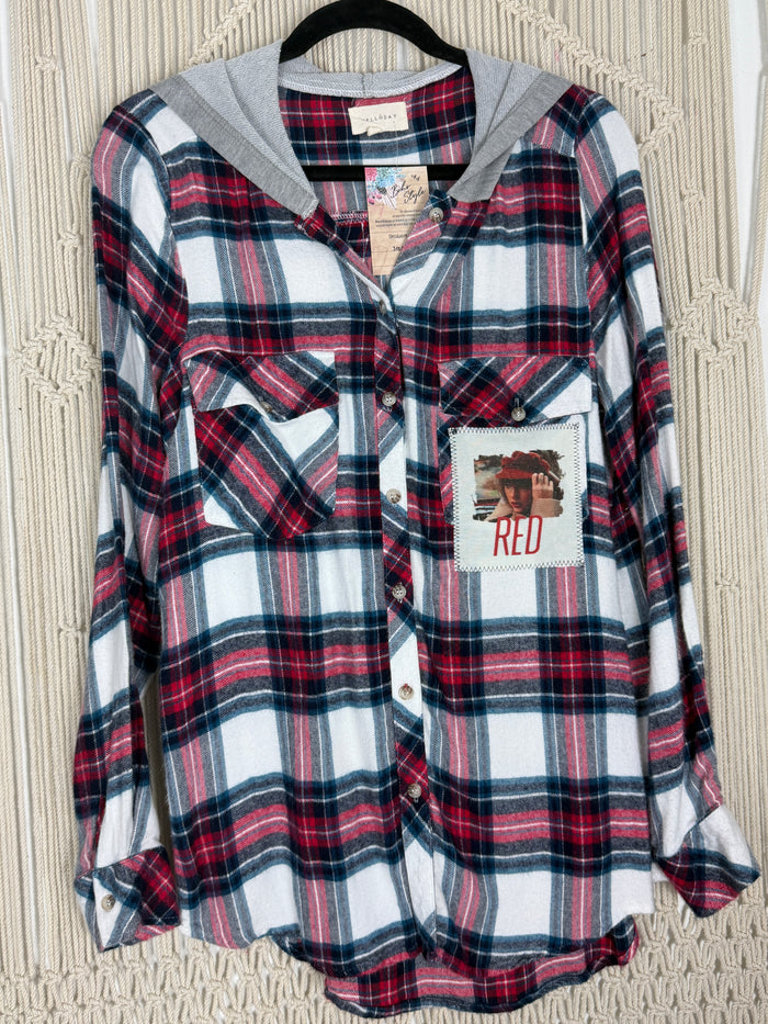 Scarlet Classic Hooded Flannel - Small