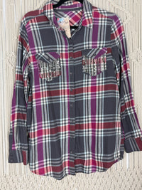 Scarlet Shine Flannel - Large