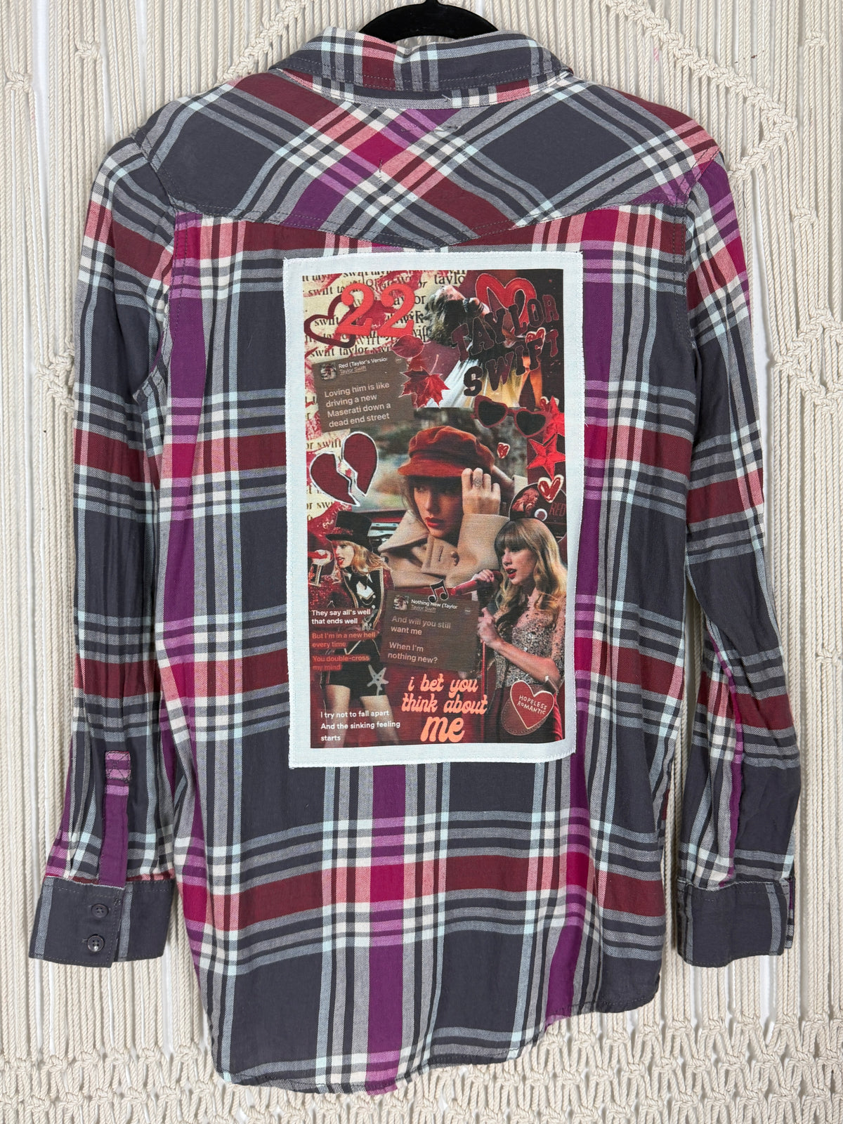 Scarlet Shine Flannel - Large
