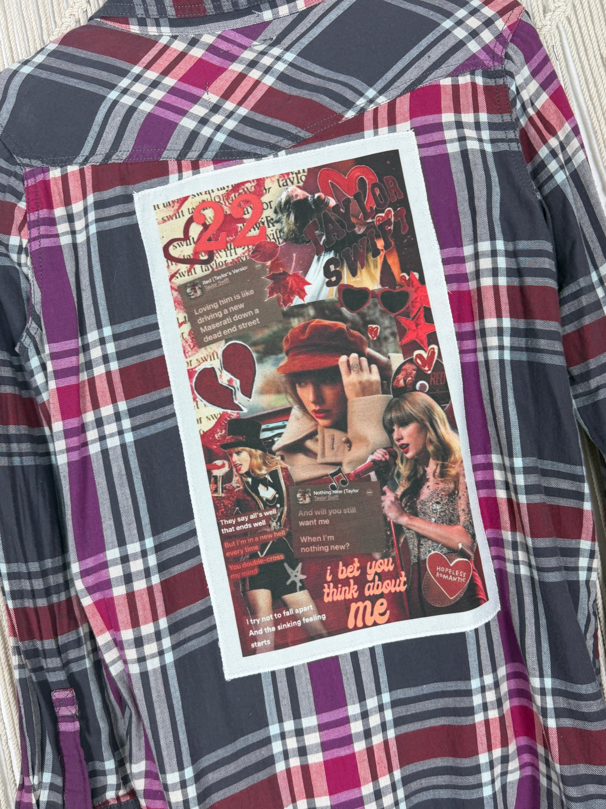 Scarlet Shine Flannel - Large