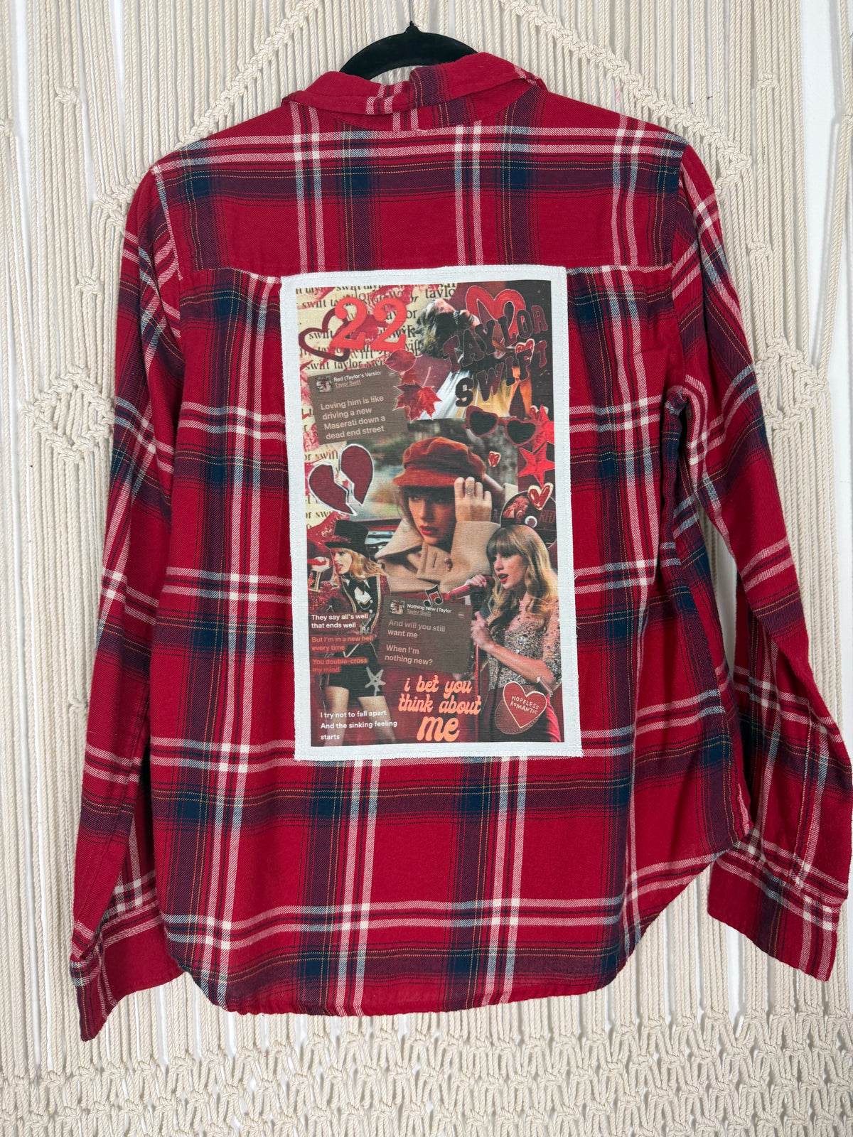 Scarlet Classic Flannel - Small