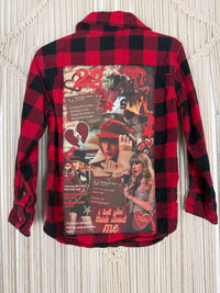 Scarlet Buff Check Flannel - kids 5T