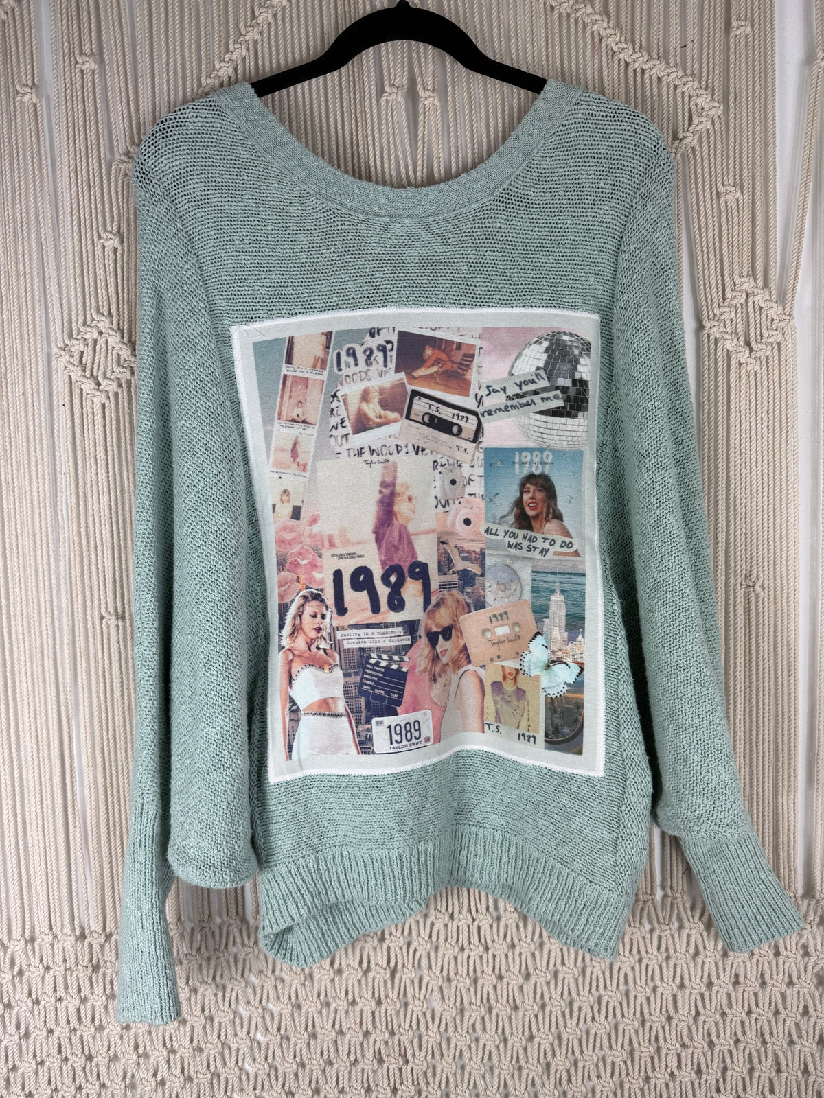 89 Faux Pullover Cardigan