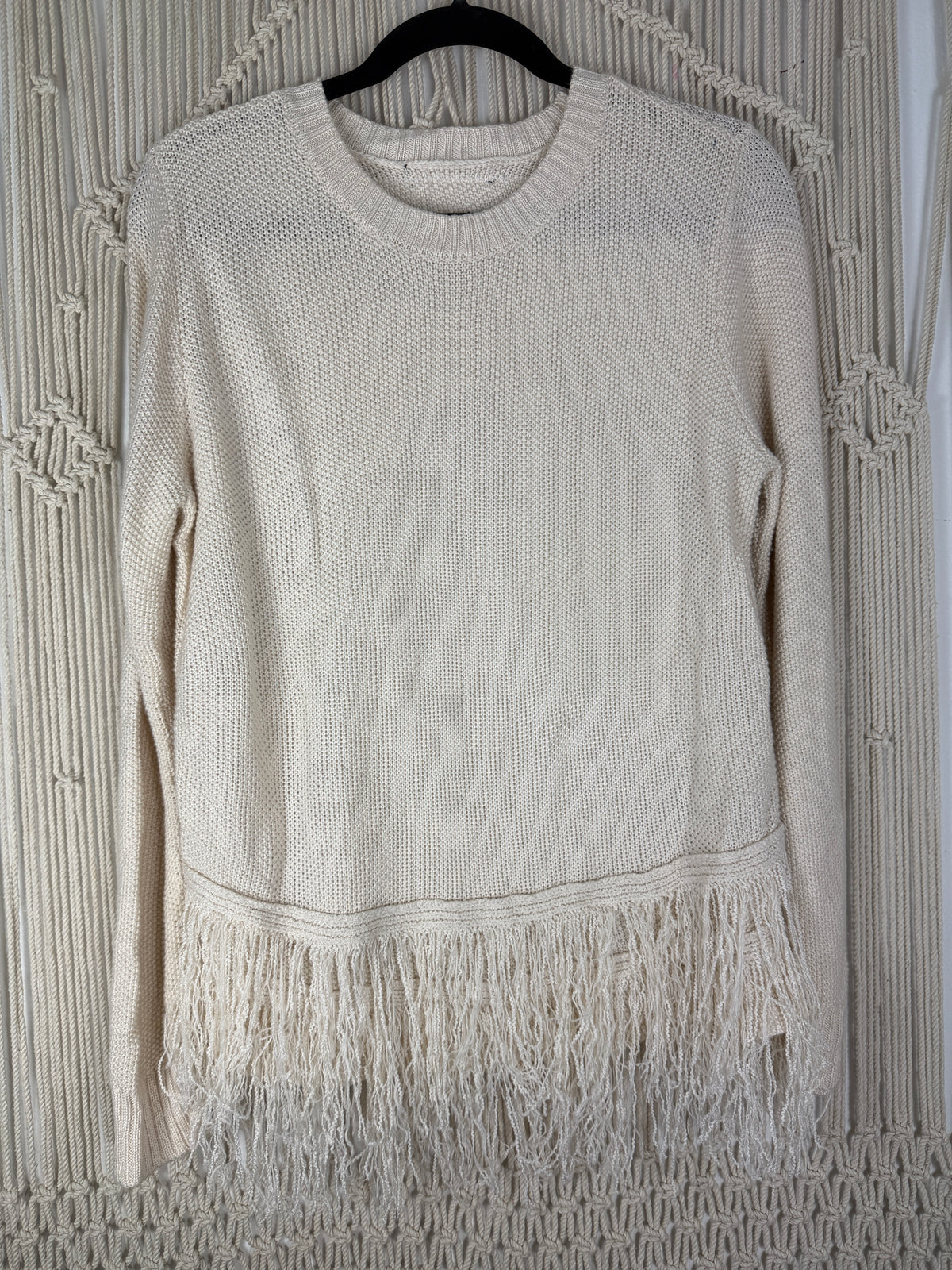 Folklore Fringed Sweater
