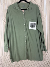 Folklore Olive Washed Long Sleeve