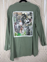 Folklore Olive Washed Long Sleeve