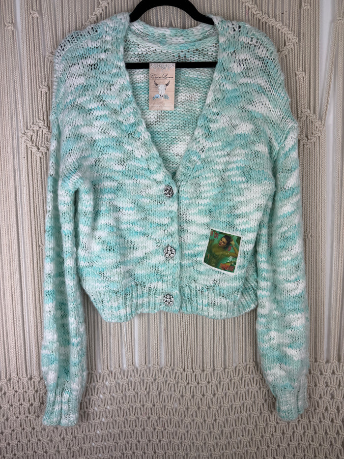 Showgirl Sweater Chunky Sweater Cardigan