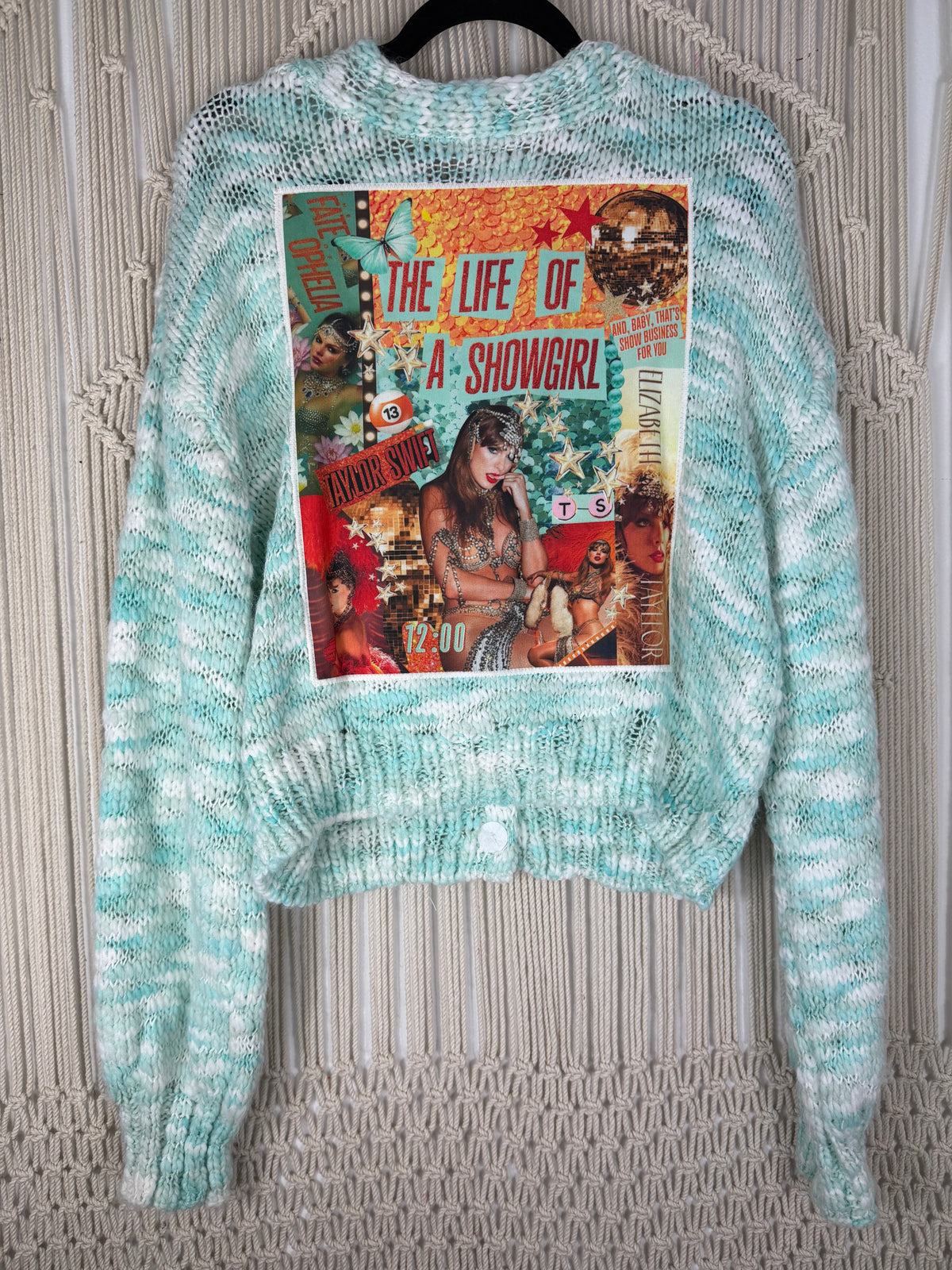 Showgirl Sweater Chunky Sweater Cardigan