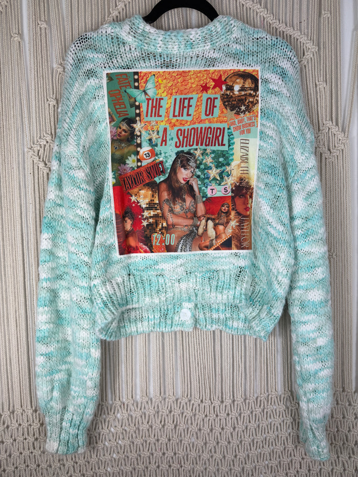 Showgirl Sweater Chunky Sweater Cardigan
