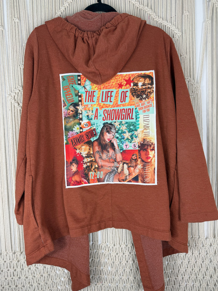 Showgirl Sweater Hoodie Cardigan