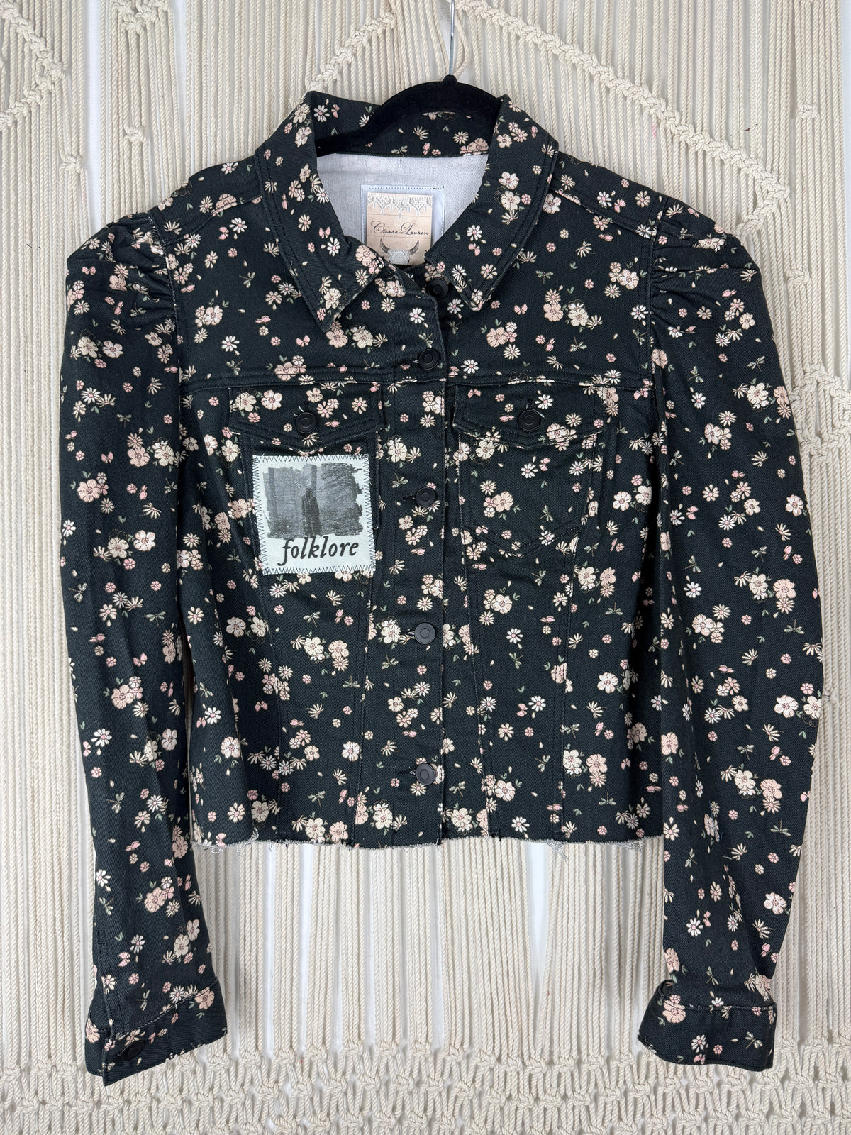 Folklore Floral Denim Jacket