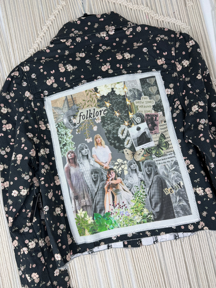 Folklore Floral Denim Jacket