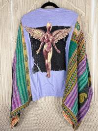 Nirvana Lilac Kantha Tee