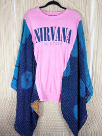 Nirvana Pink Kantha Tee