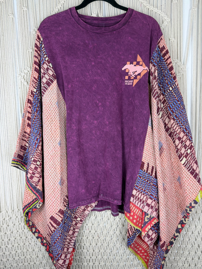 Mustang Kantha Tee