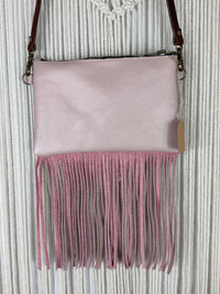 LV Lux Rodeo Fringed Crossbody - Blush Metallic