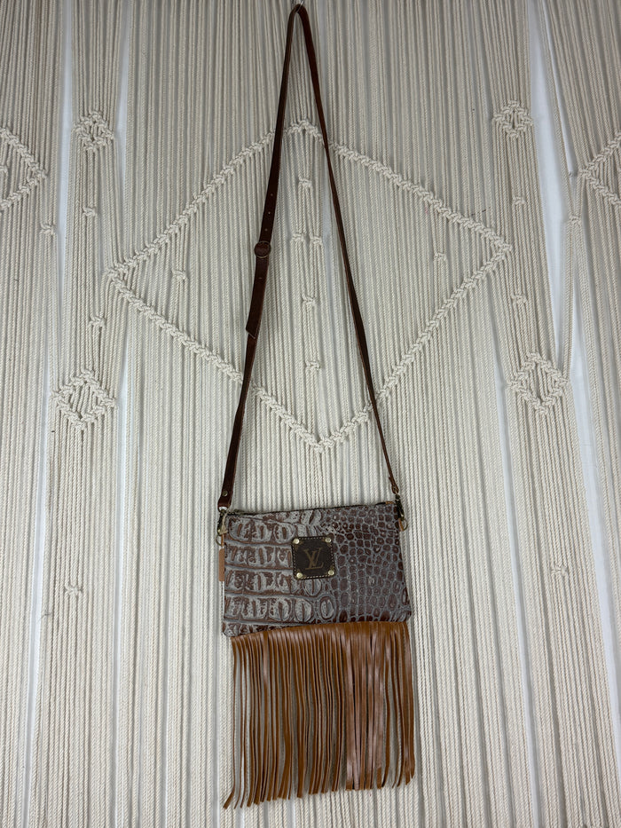 LV Lux Rodeo Fringed Crossbody - Snake Skin