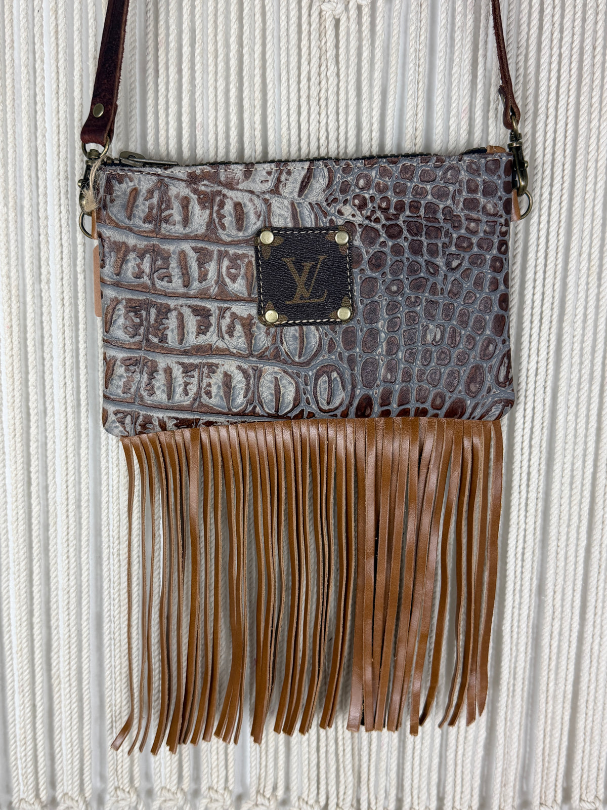 LV Lux Rodeo Fringed Crossbody - Snake Skin