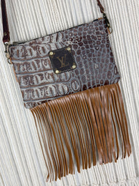 LV Lux Rodeo Fringed Crossbody - Snake Skin