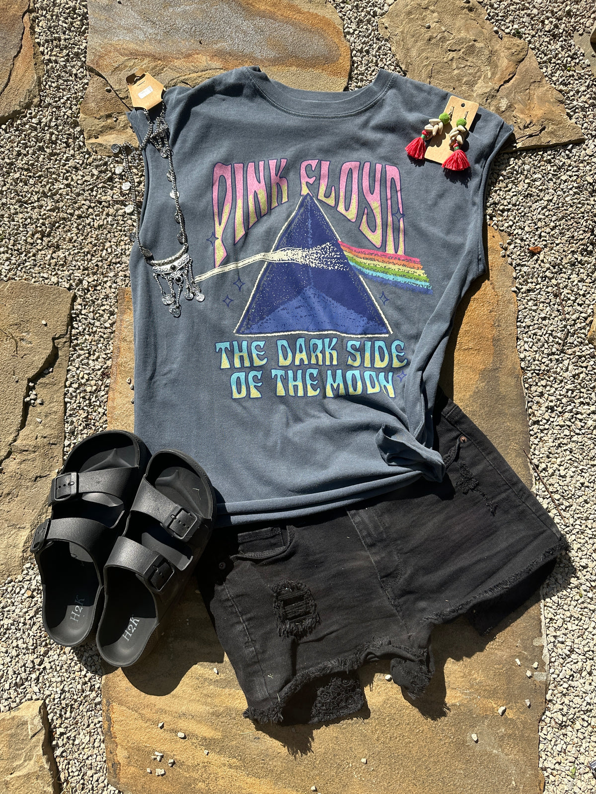 Pink Floyd Cut Off Band Tee