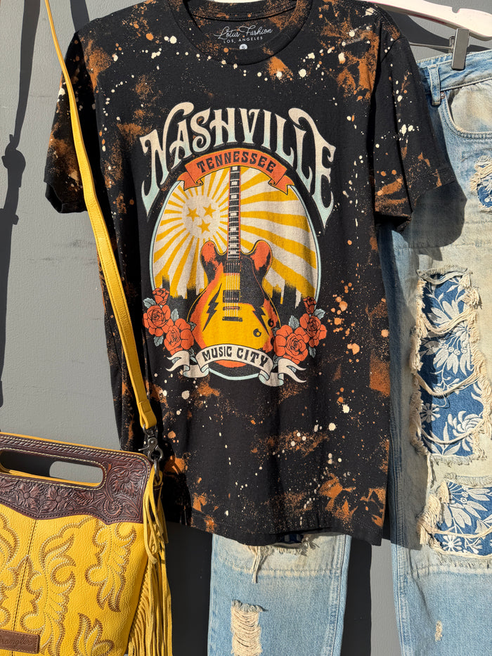 Nashville Sunset Western Tee
