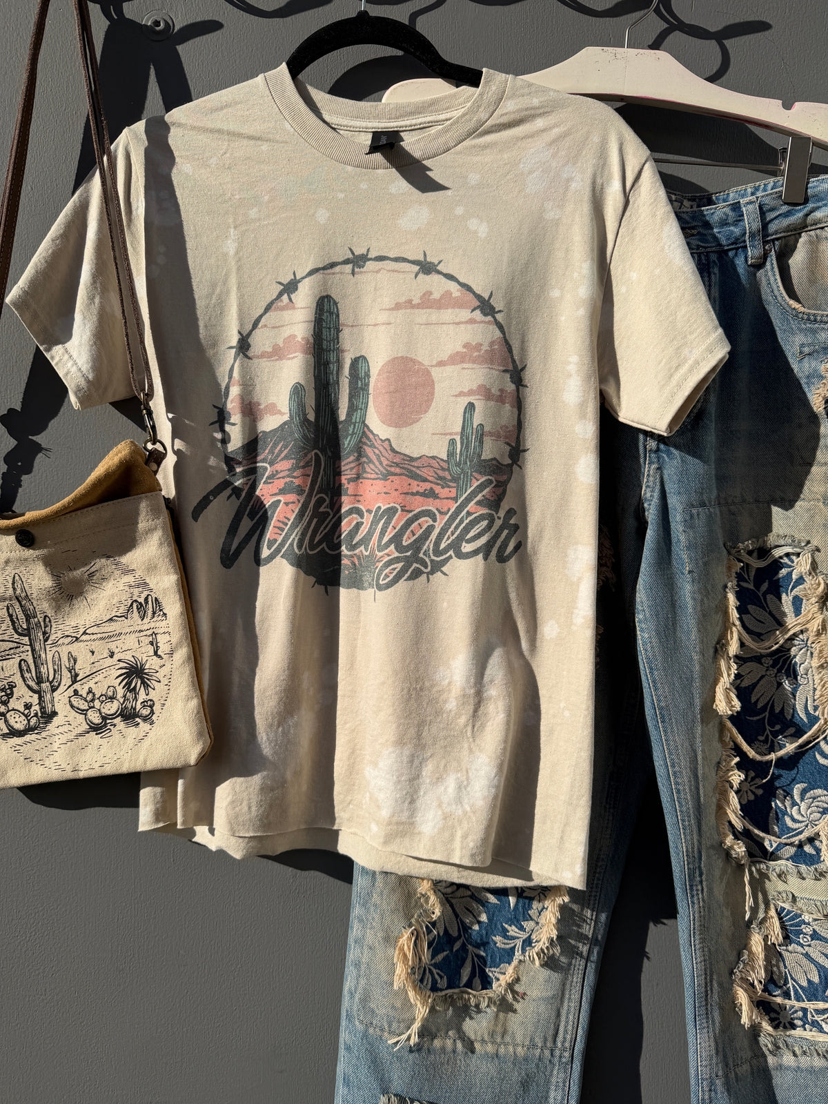Wrangler Distressed Tee