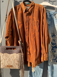 Bleached Corduroy Shirt