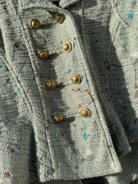 Dreamy Aratta Artisan Military Jacket - Gun Metal
