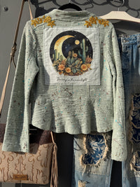 Dreamy Aratta Artisan Military Jacket - Golden