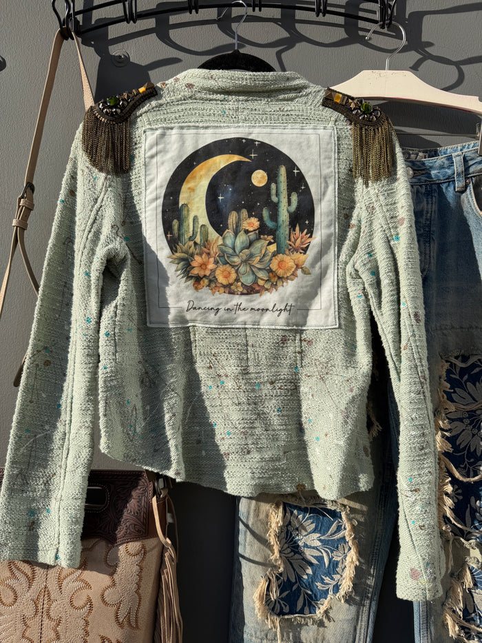 Dreamy Aratta Artisan Military Jacket - Bronze