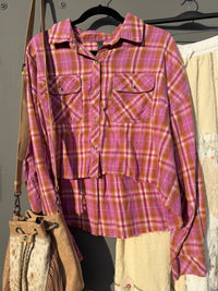 Harley Fringed Lightweight Plaid