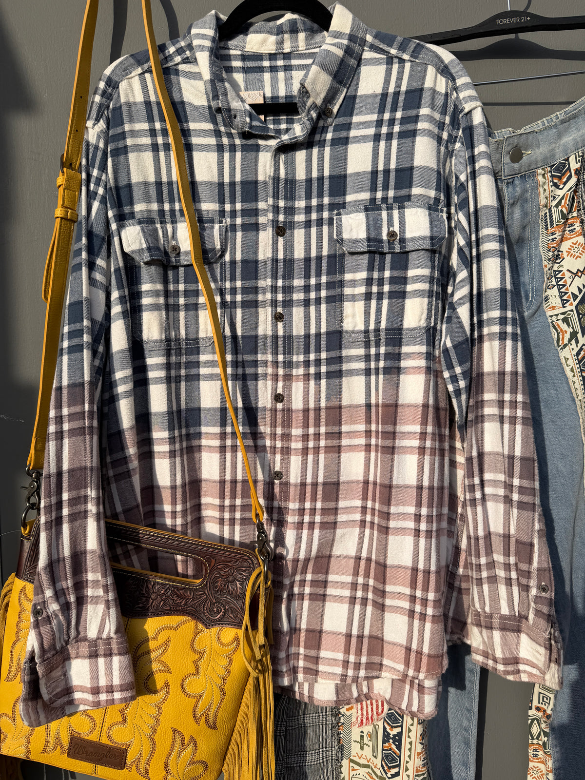 Beer Latte Classic Flannel
