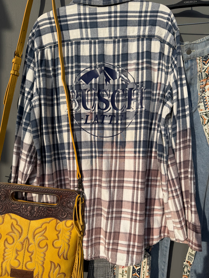 Beer Latte Classic Flannel