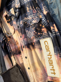 Carhart Midnight Blue Flannel