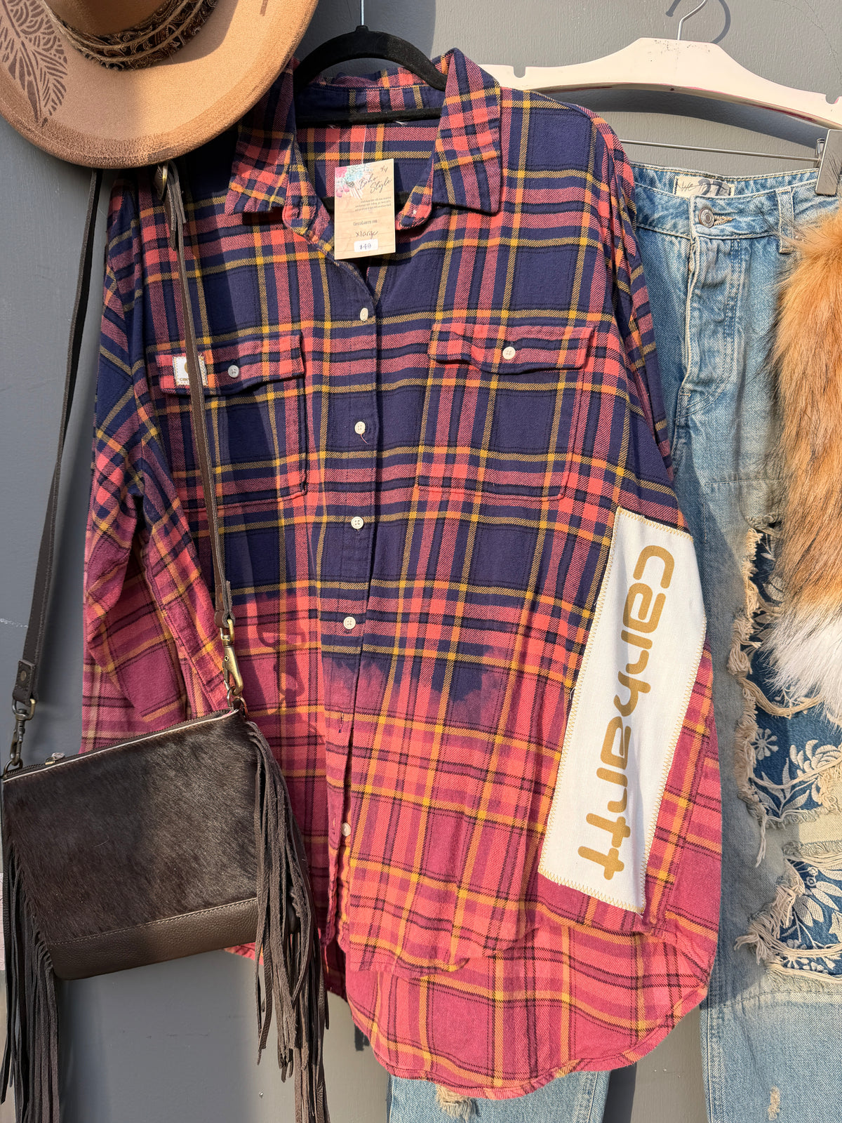 Carhart Rust Flannel