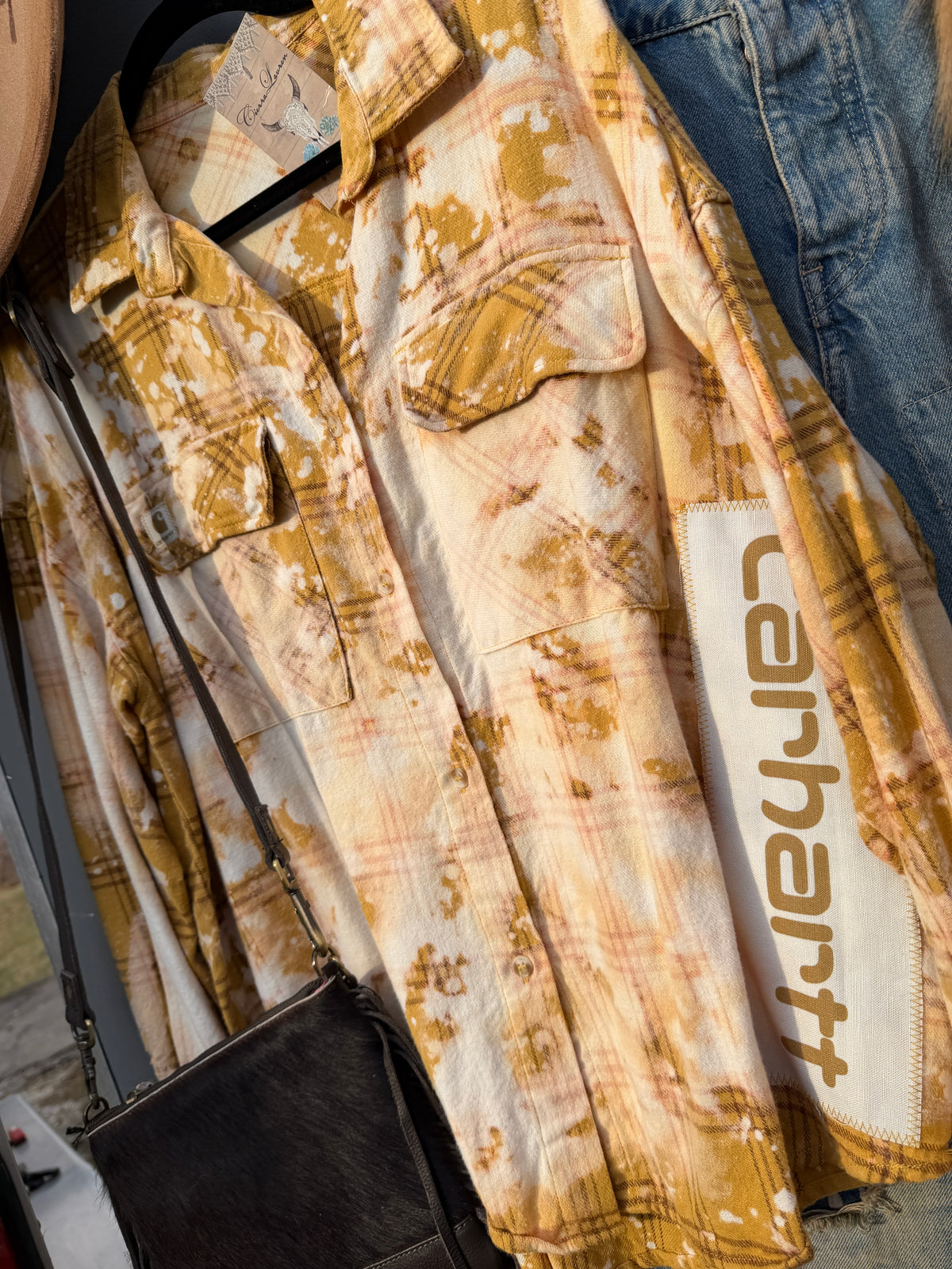 Carhart Mustard Flannel