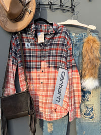 Carhart Rust + Blue Flannel