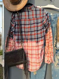 Carhart Rust + Blue Flannel