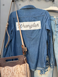 Wrangler Chambray Western Top