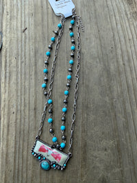Western Tiered Rodeo Necklace