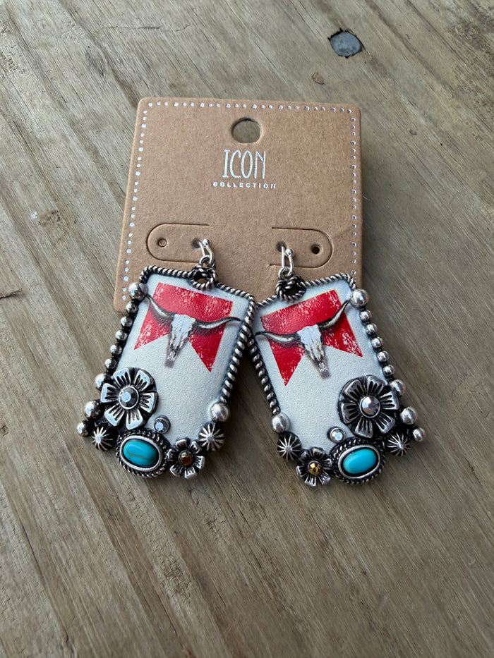 Western Rodeo Earrings