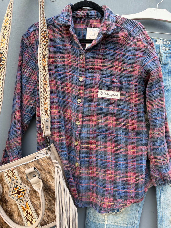 Wrangler Gauze Western Flannel