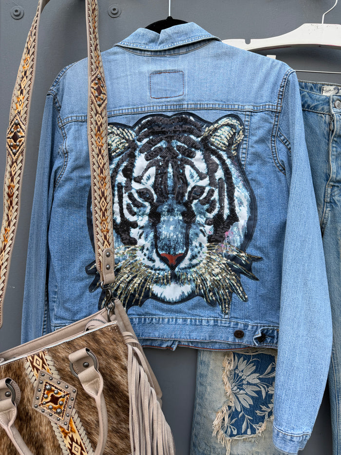 Golden Tiger Denim Jacket