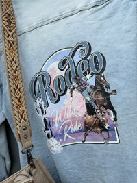 Rodeo Washed Denim Western Shirt