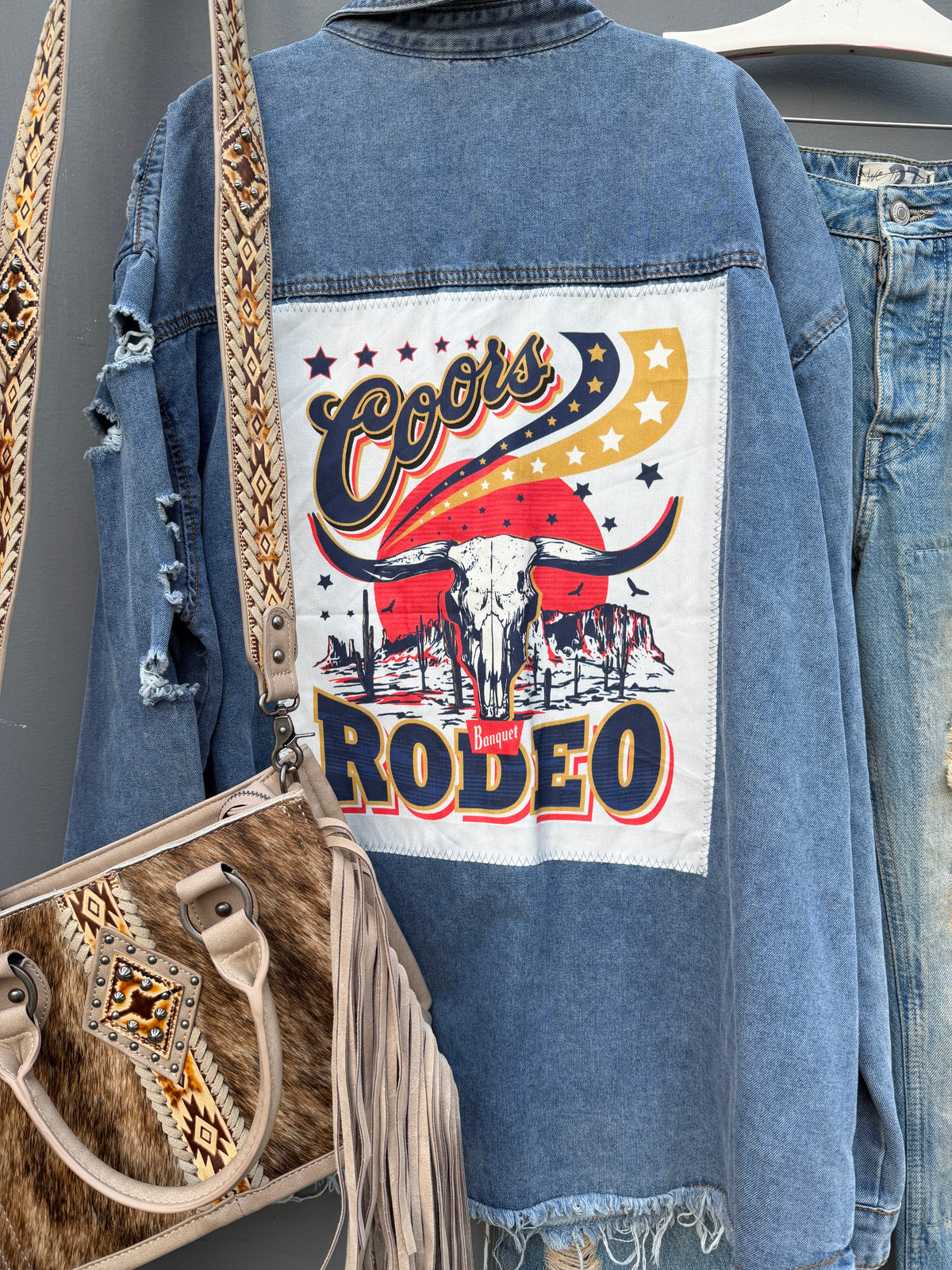 Rodeo Denim Western Shirt